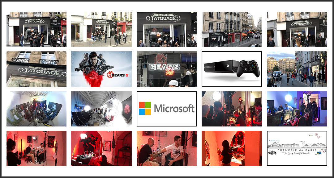 Cremerie de Paris hosting a Pop Up Store for Microsoft